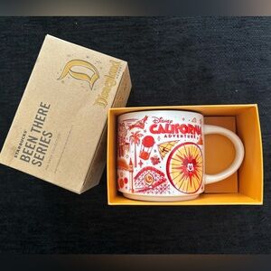 Starbucks Disney California Adventure Been There Series Mug - Red & Yellow